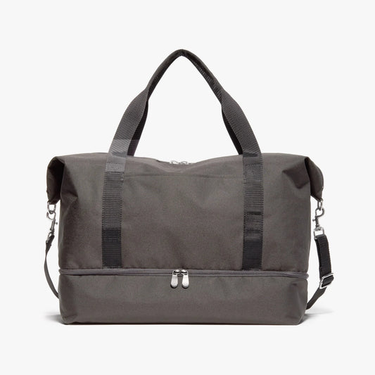 Deluxe Large Weekender Bag - 600D Poly - Grey