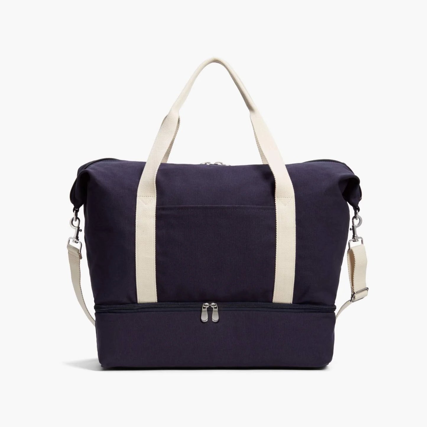 Deluxe Large Weekender Bag - Canvas - Deep Navy