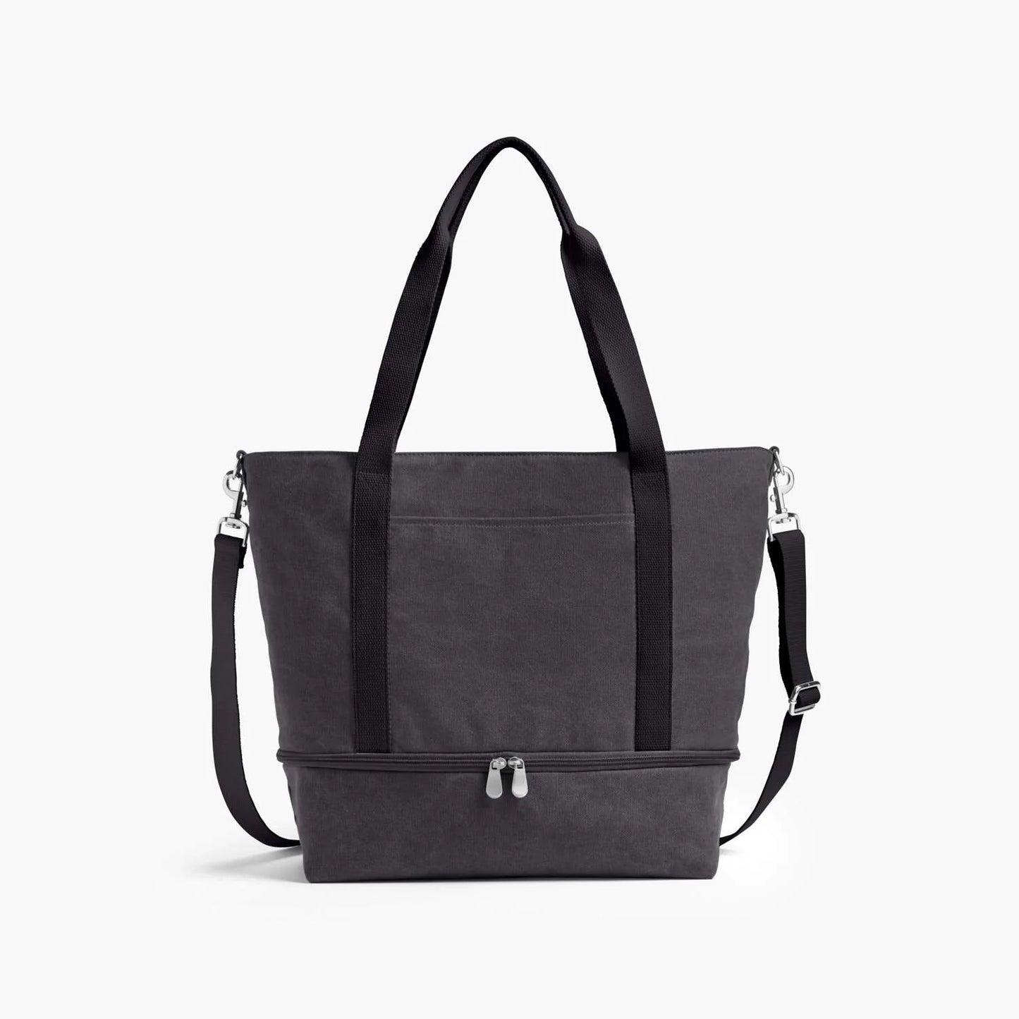 Lauren Hand Bag Inc Catalina Deluxe Tote Eco Friendly Canvas Midnight Ash