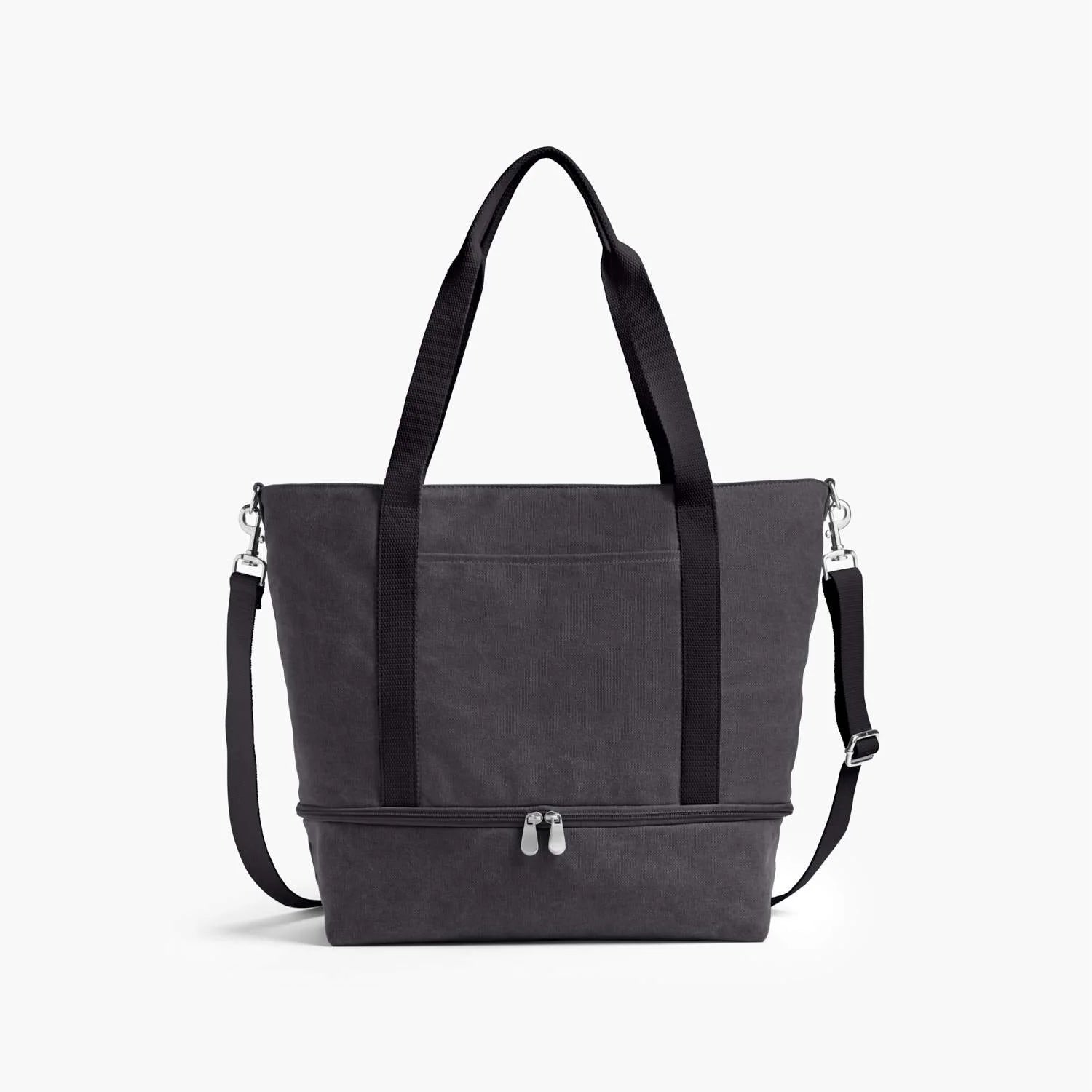 Lauren Hand Bag Inc Catalina Deluxe Tote Eco Friendly Canvas Midnight Ash