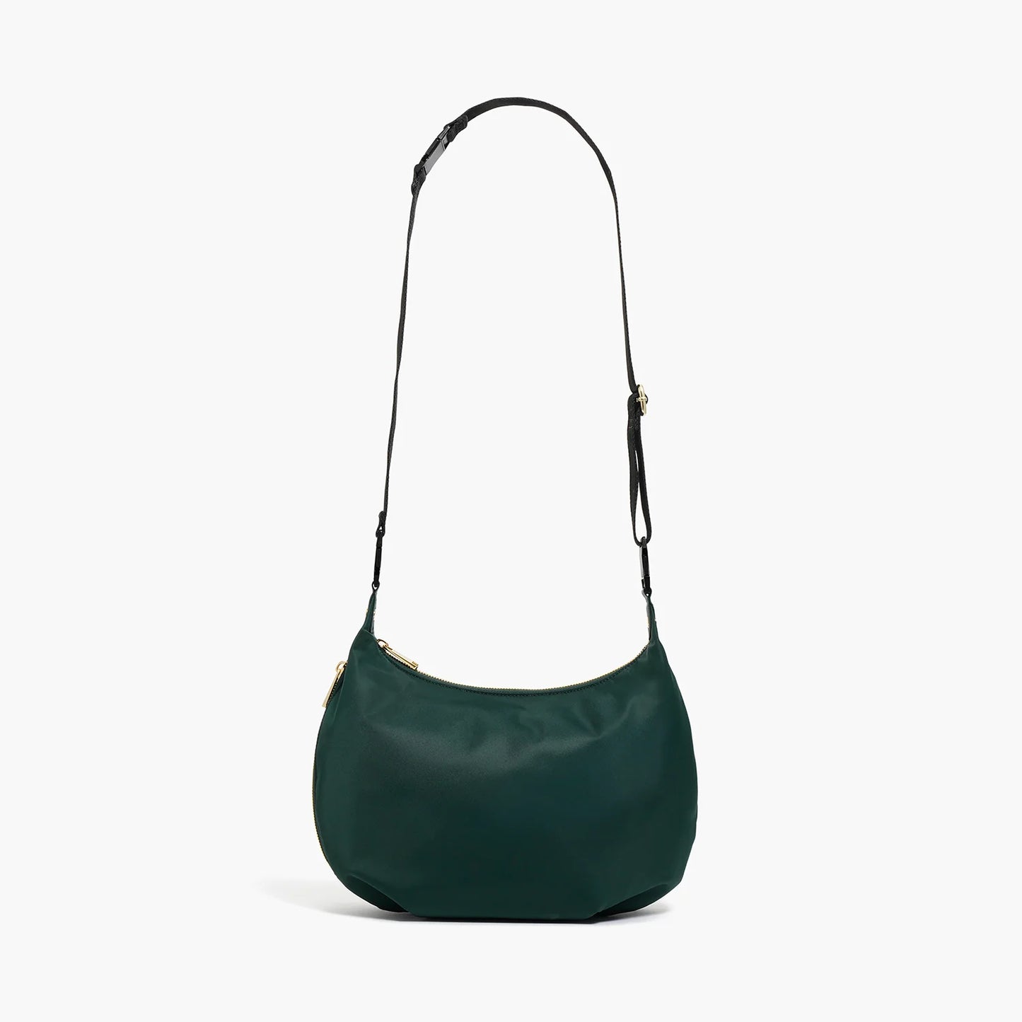 Lauren Hand Bag Inc 2 Nylon Crossbody Bag - Dark Green/Gold/Camel