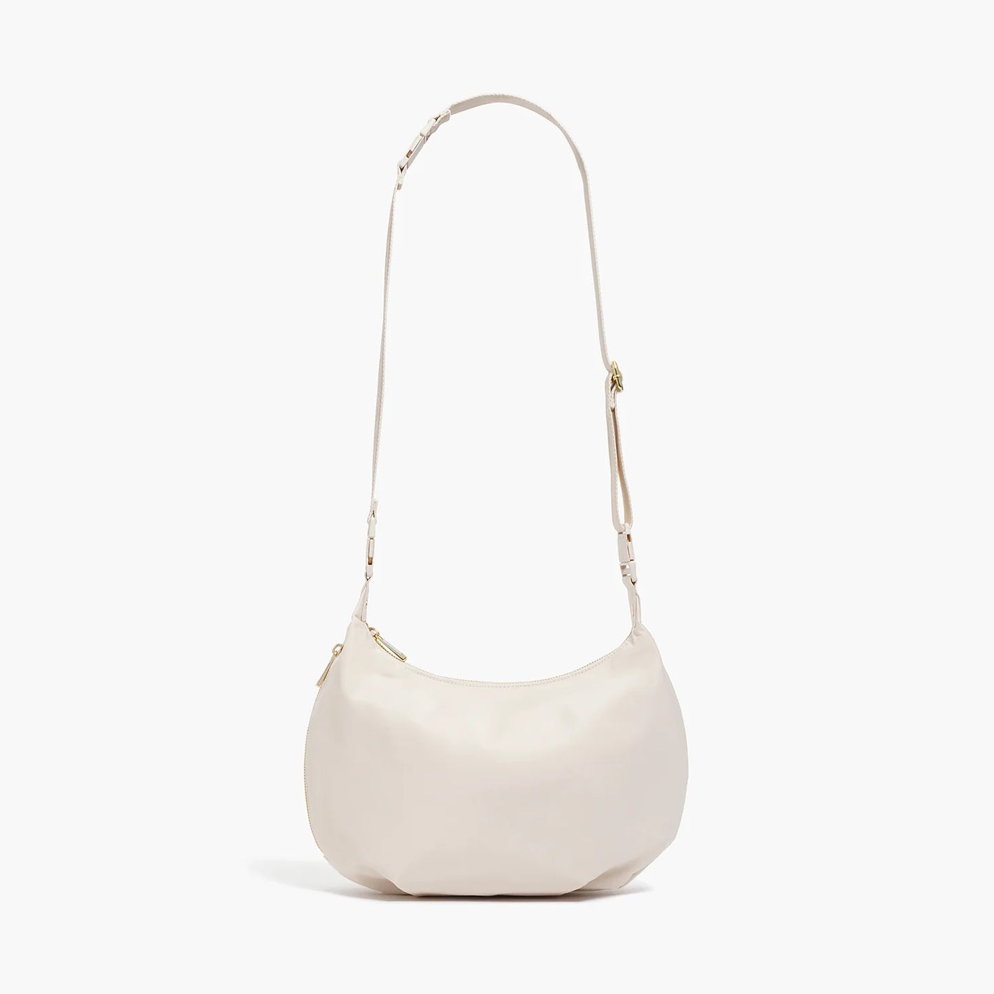 Lauren Hand Bag Inc Nylon Crossbody Bag - Ivory/Gold/Camel