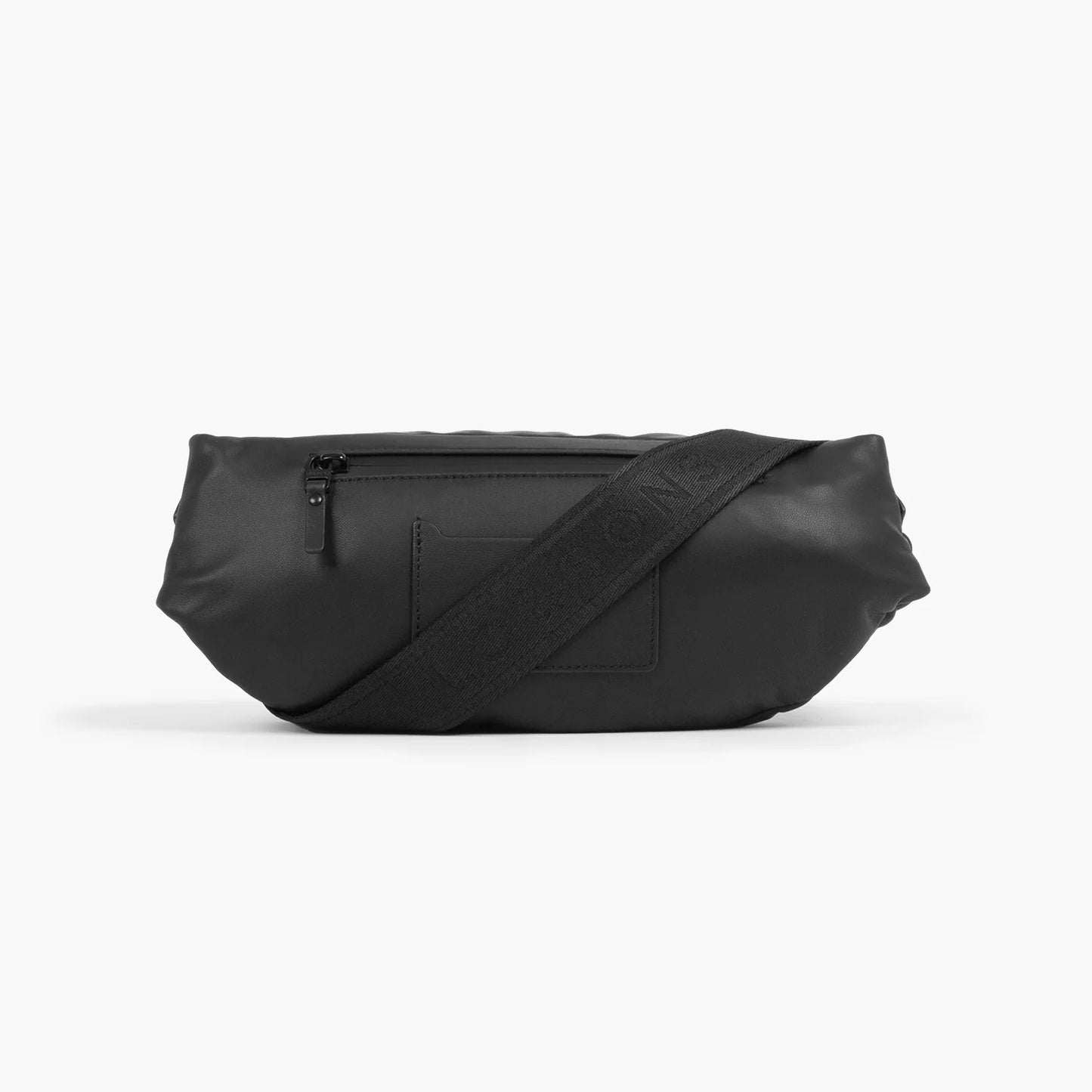 Lauren Hand Bag Inc Sheepskin Leather Fanny Pack - Black