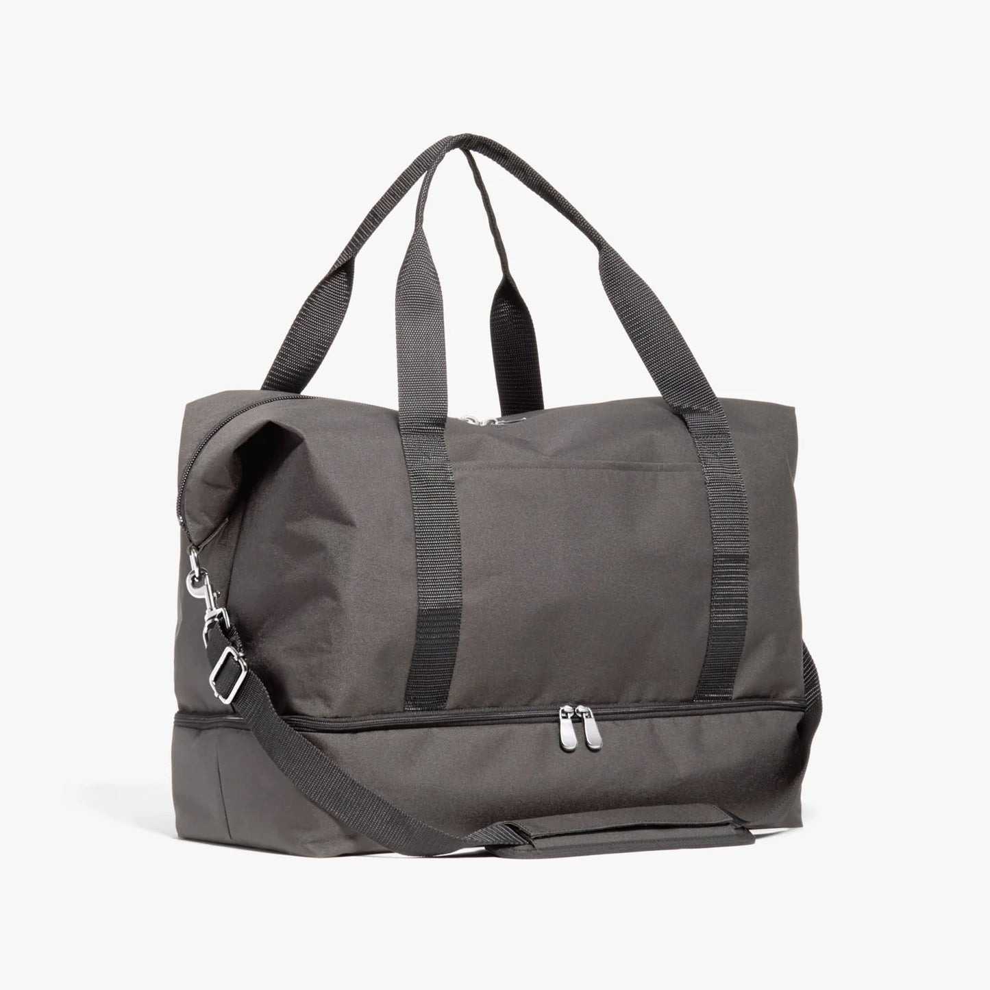 Lauren Hand Bag Inc Catalina Deluxe Large Recycled Poly Grey Weekender Bag