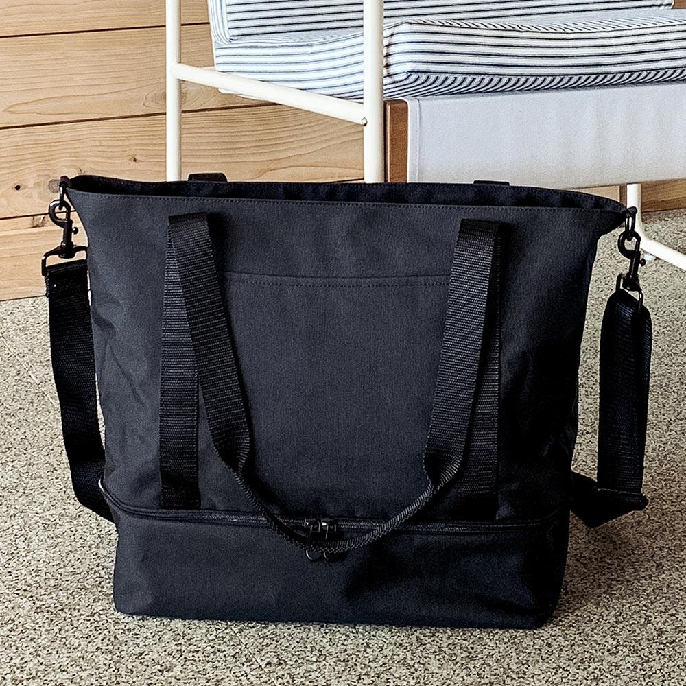 Lauren Hand Bag Inc Deluxe Tote - 600D Recycled Poly - Black