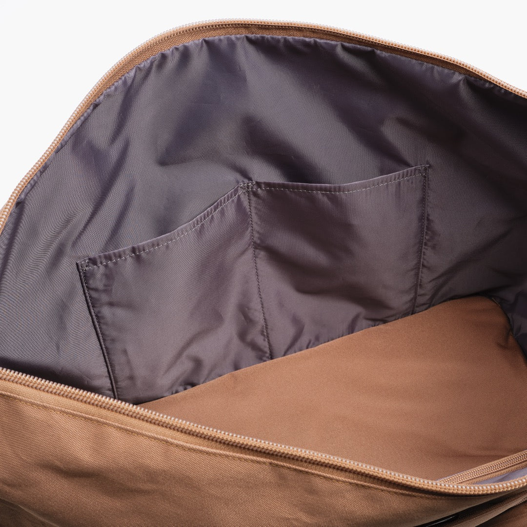 Lauren Hand Bag Inc Deluxe Large Weekender - 600D Recycled Poly, Golden Brown