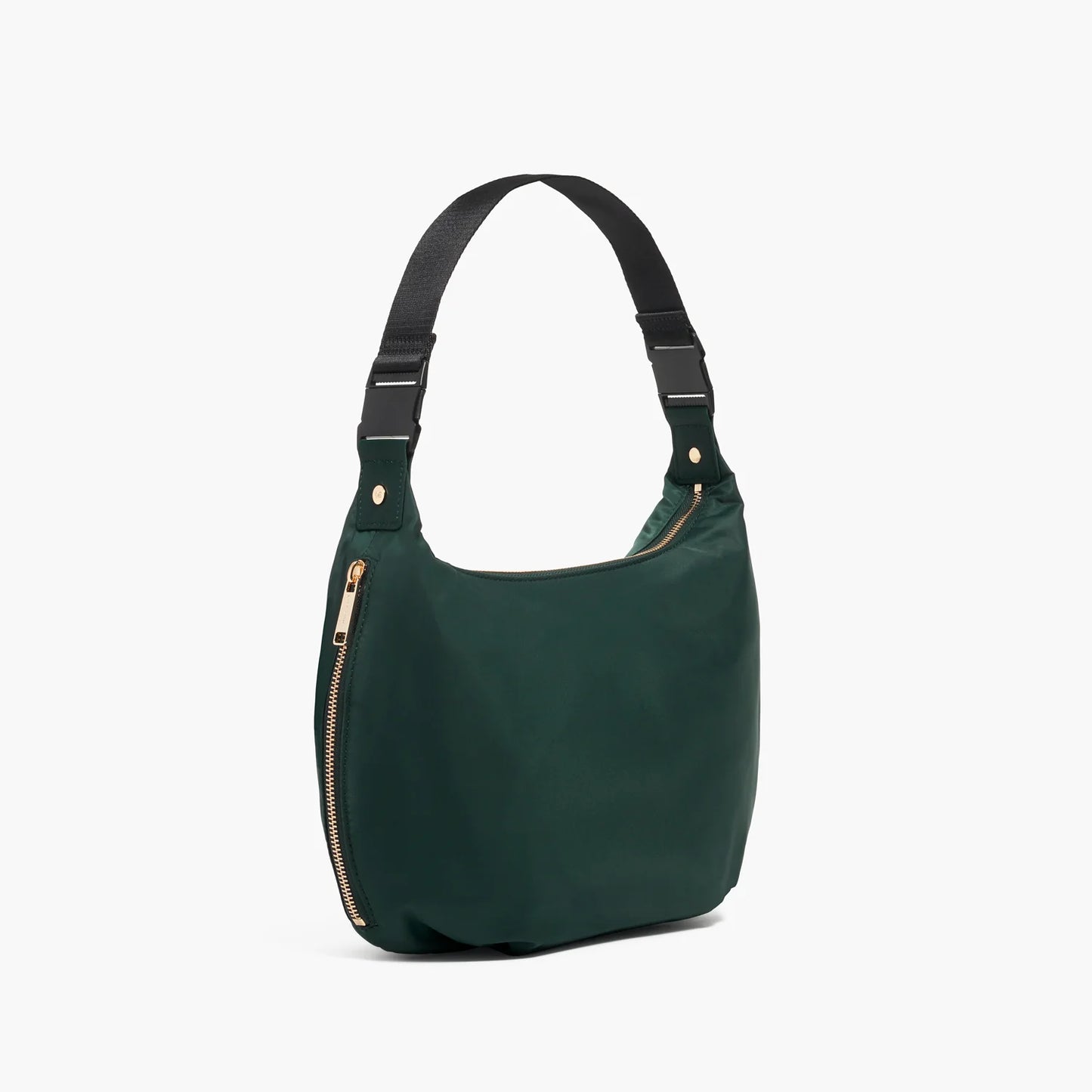 Series 2 Nylon Crossbody Bag - Dark Green/Gold/Camel