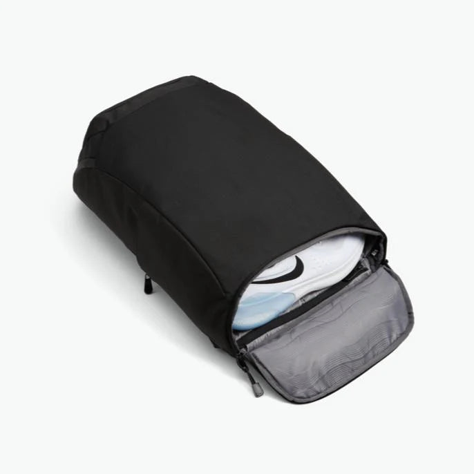 Lauren Hand Bag Inc 600D Recycled Poly Backpack - Onyx/Black/Grey Wave