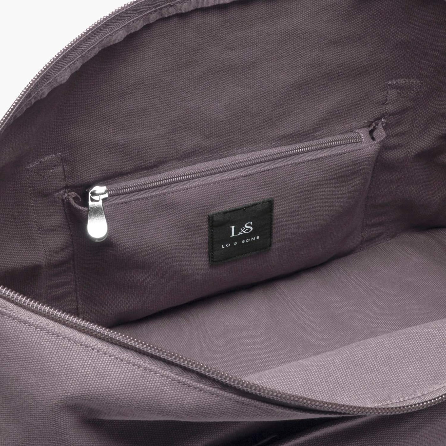 Lauren Hand Bag Inc Deluxe Large - Eco Friendly Canvas Thistle Weekender Bag