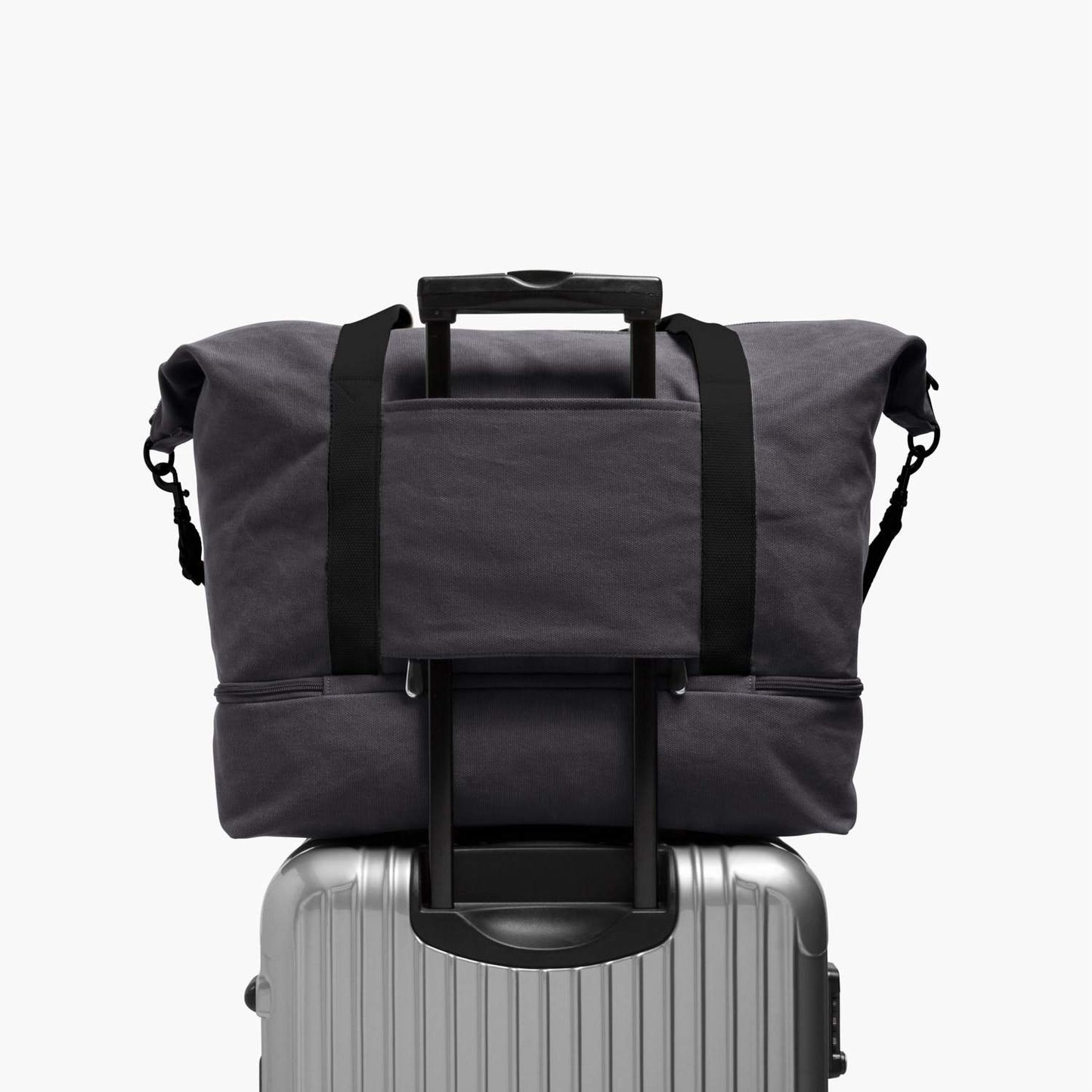 Lauren Hand Bag Inc Deluxe Large - Eco Friendly Canvas - Midnight Ash