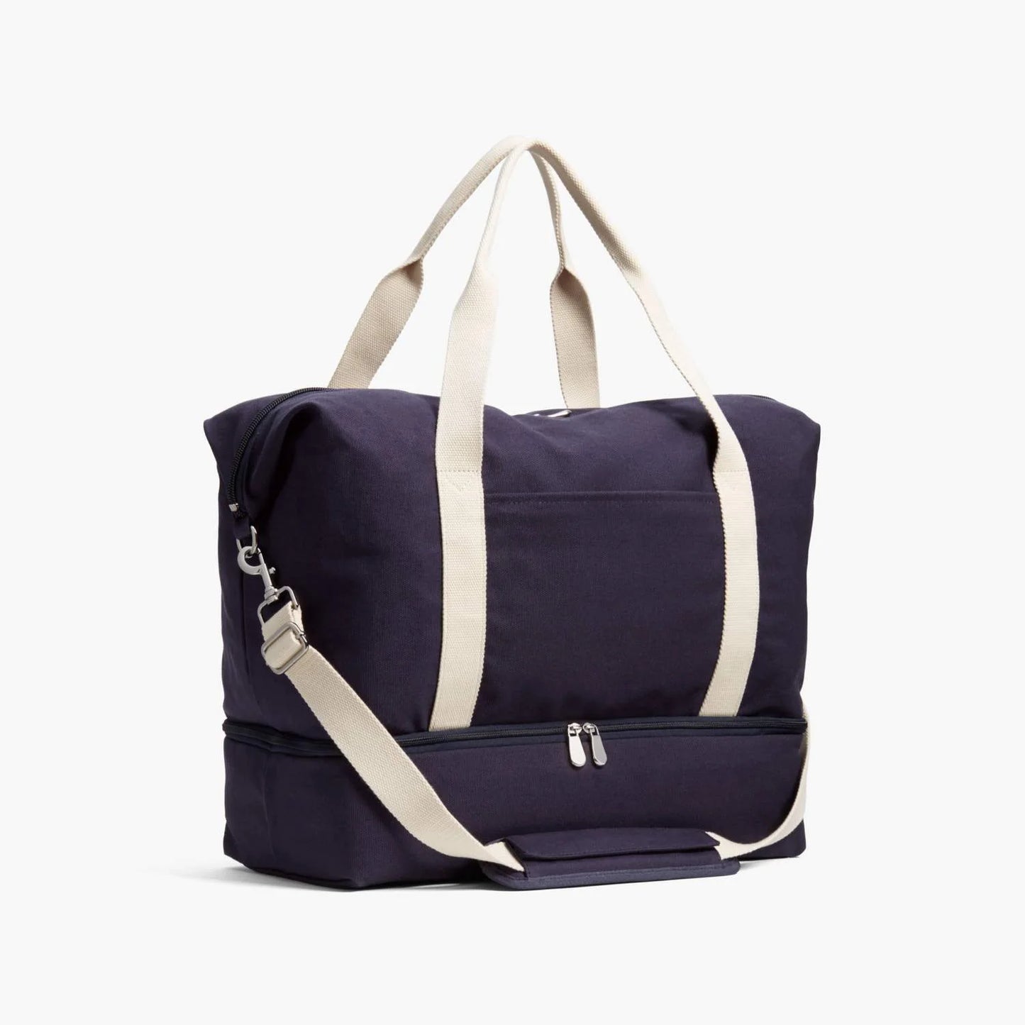 Lauren Hand Bag Inc Deluxe Large Weekender Bag in Deep Navy Eco-Friendly Canvas