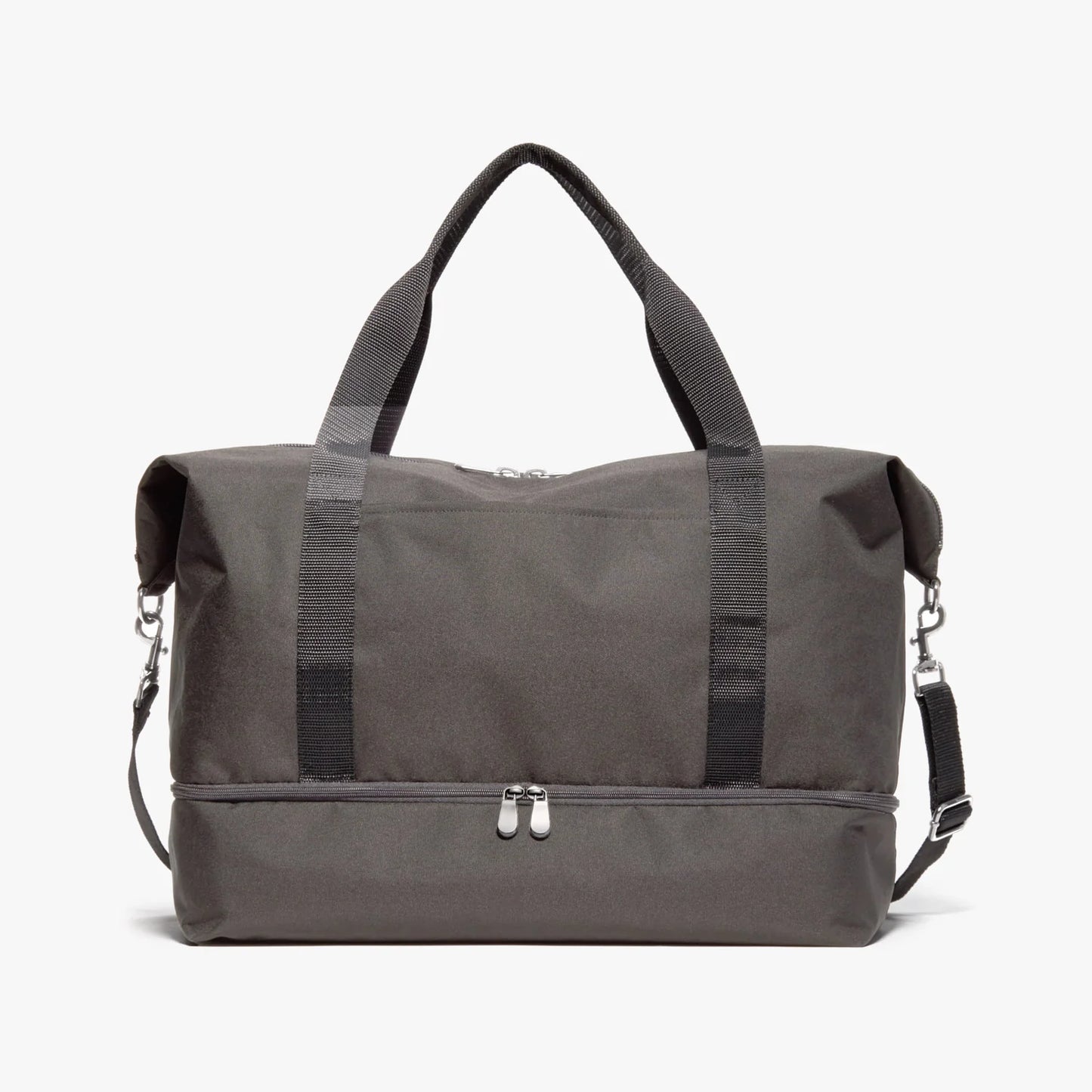 Deluxe Large Weekender Bag - 600D Poly - Grey