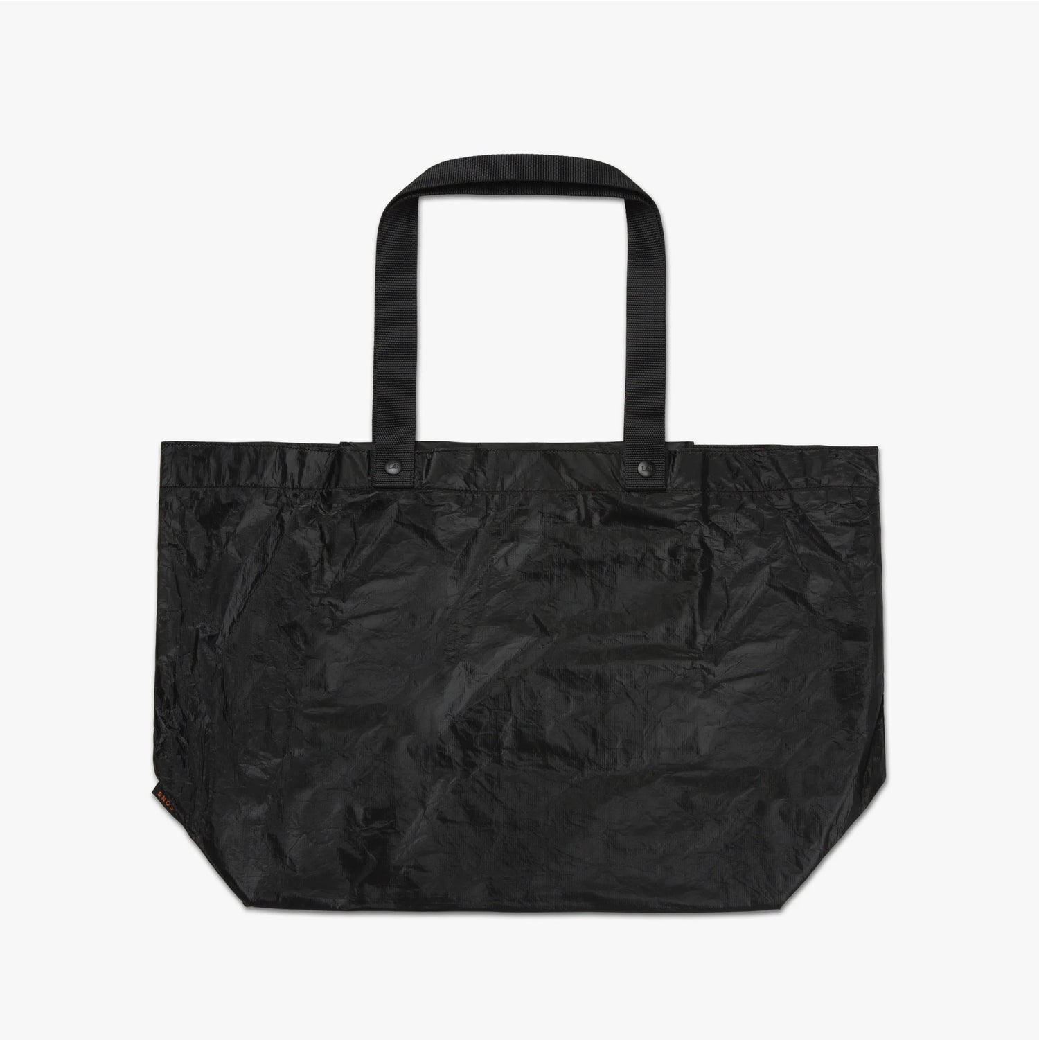 Lauren Hand Bag Inc Large Packable Tote in Tyvek Black
